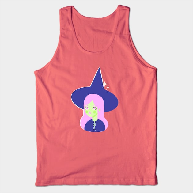 Magic witch Tank Top by Little Miss Arkham